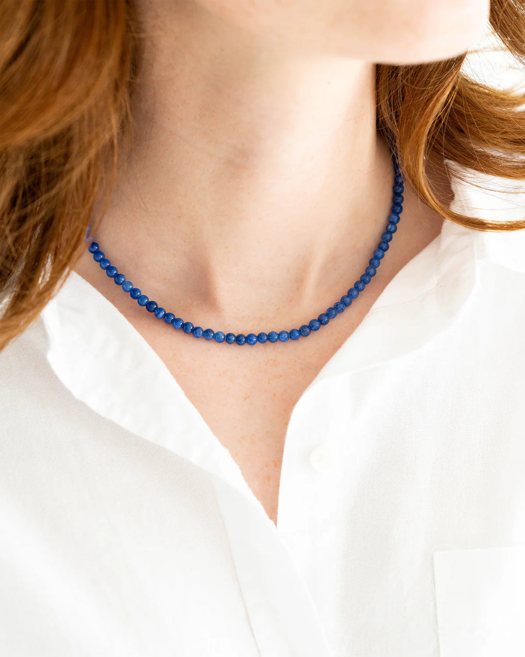 Dainty Beaded Alys Necklace