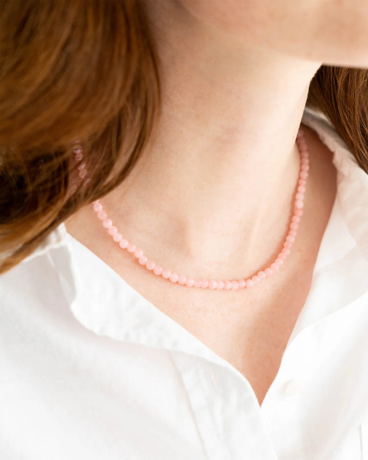 Dainty Beaded Alys Necklace