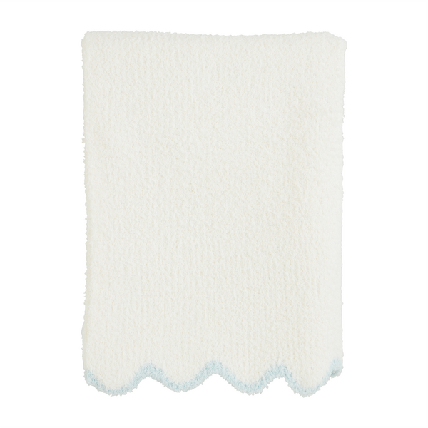 Scallop Chenille Blanket