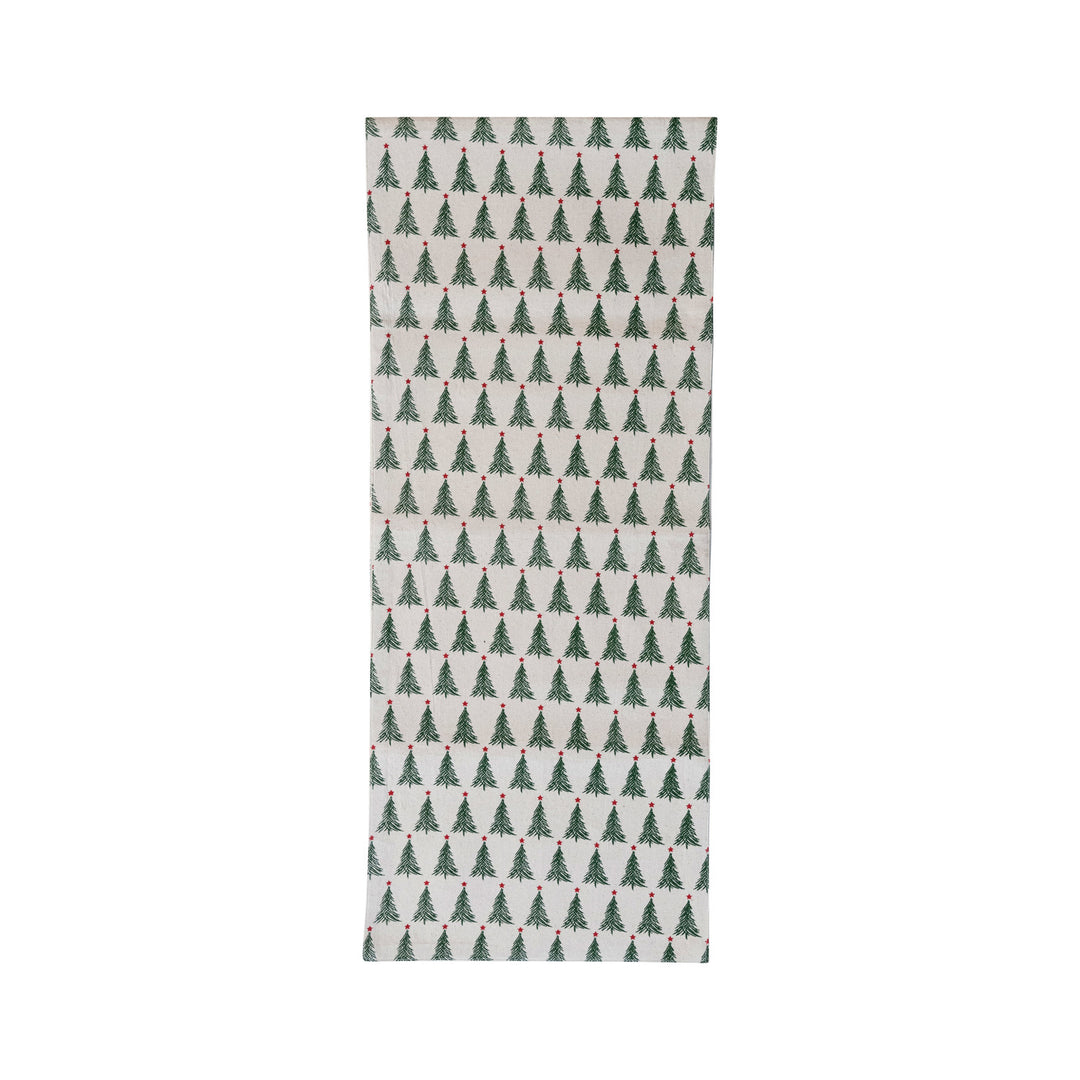 Christmas Tree Pattern Table Runner