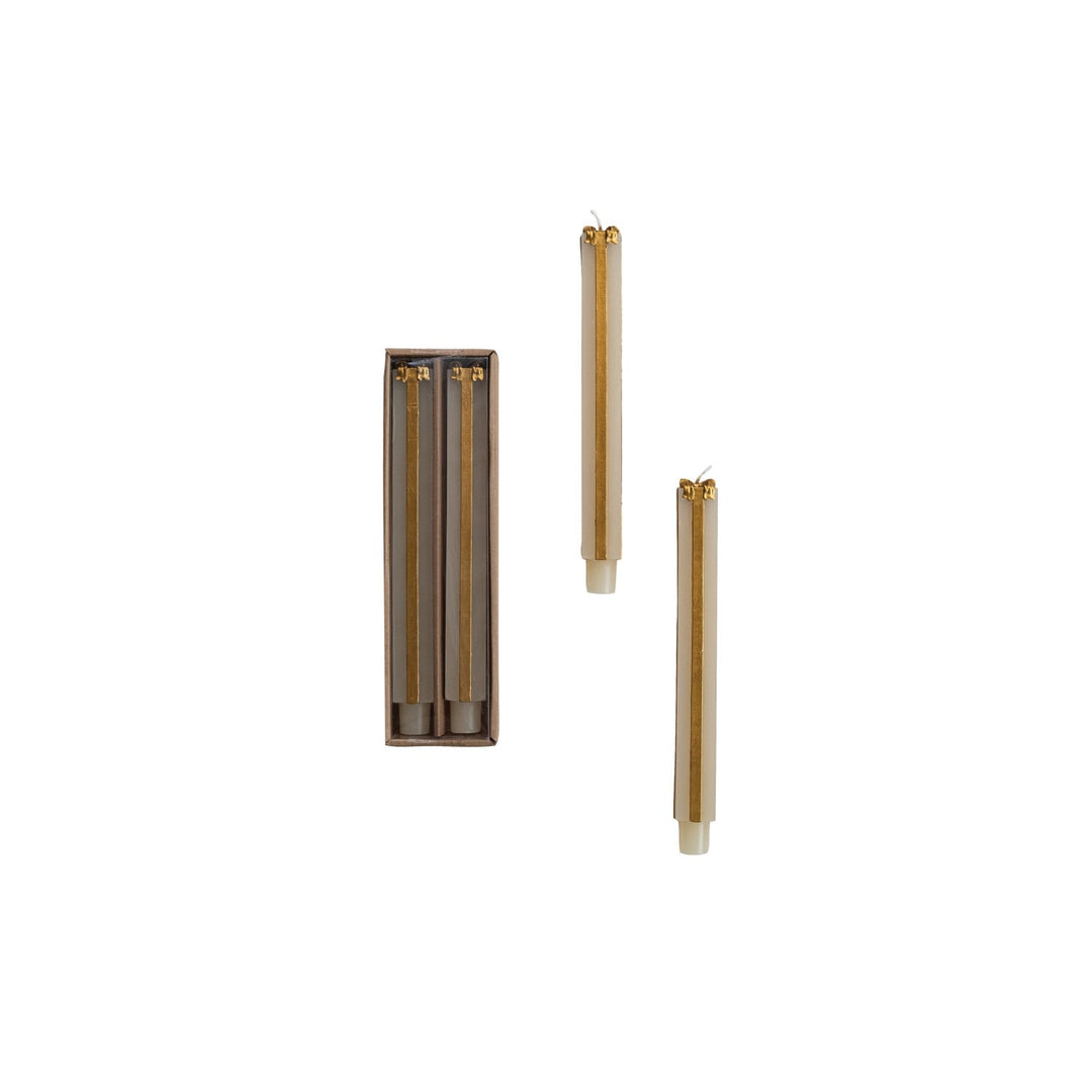 Gift Shaped Taper Candles in Box