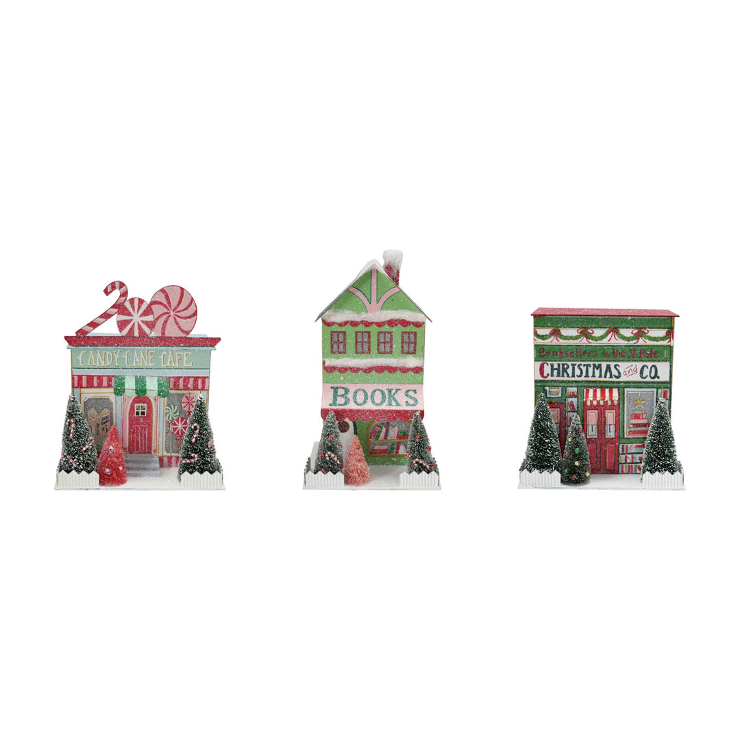 Paper Christmas Village Store