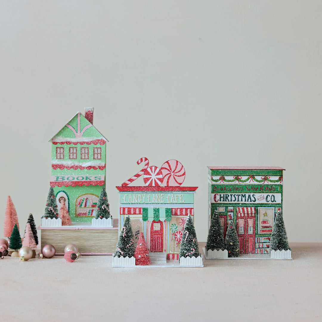 Paper Christmas Village Store