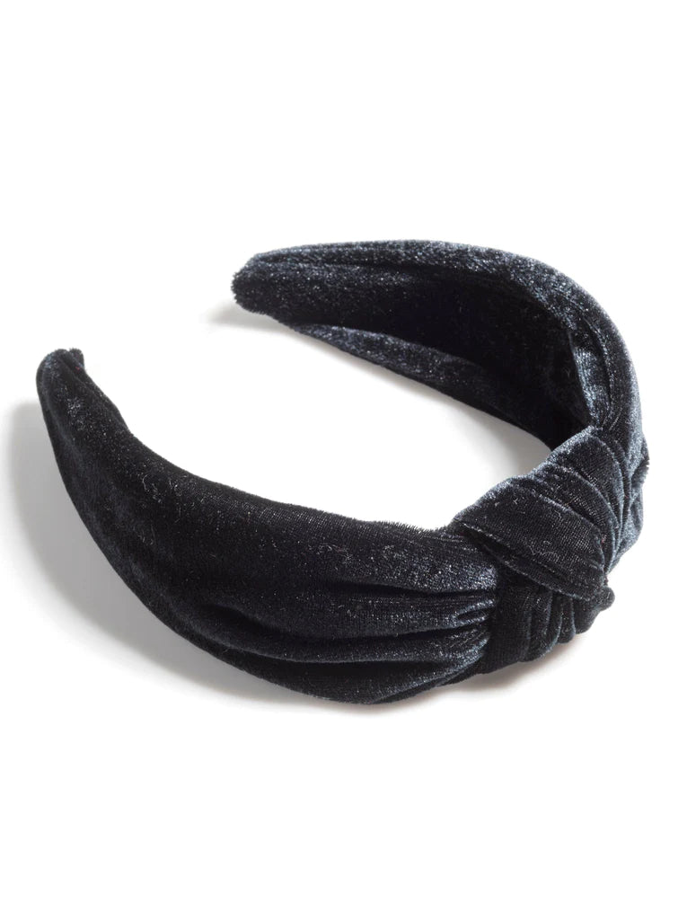 Knotted Velvet Headband