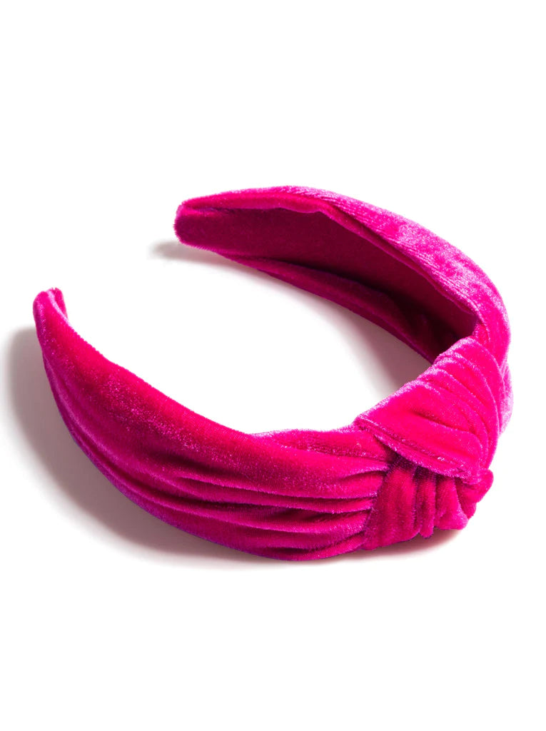 Knotted Velvet Headband