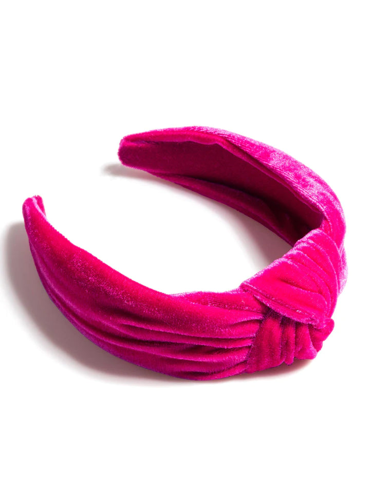 Knotted Velvet Headband