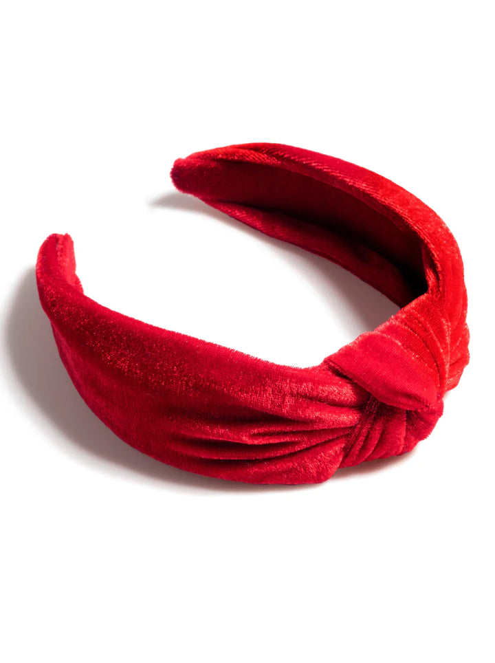 Knotted Velvet Headband