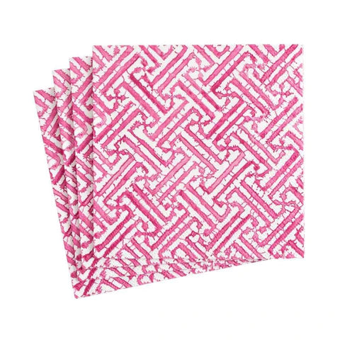 Fretwork Design Napkin