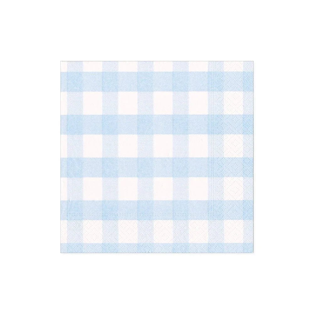 Gingham Cocktail Napkin