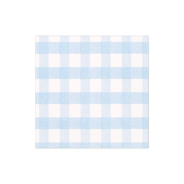 Gingham Cocktail Napkin