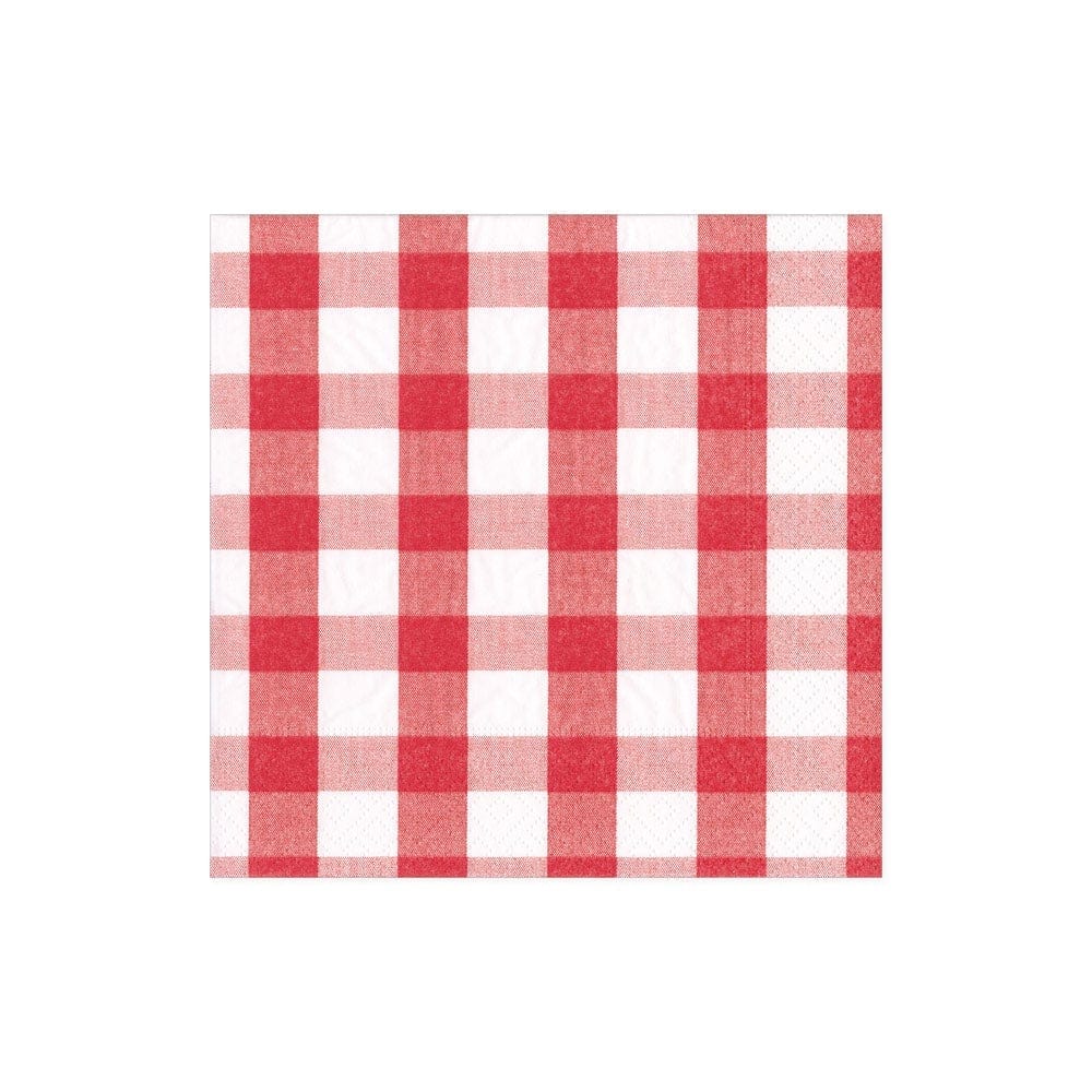 Gingham Cocktail Napkin