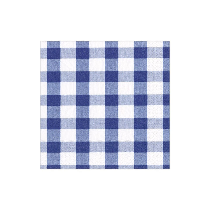 Gingham Cocktail Napkin